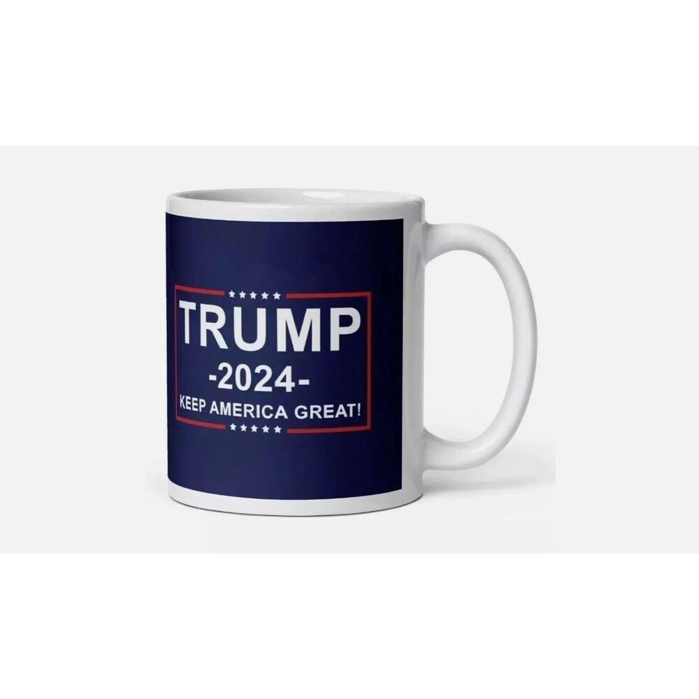 Donald Trump 2024 Keep America Great 11oz Coffee Mug MAGA Trump Vance
